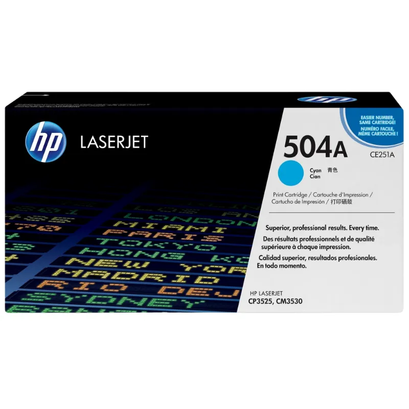 Toner (HP) CE251A CY / 504A