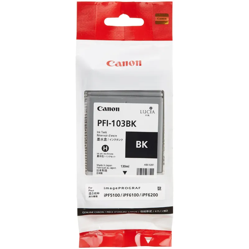 Tinta (Canon) PFI-103 BK / 2212B001