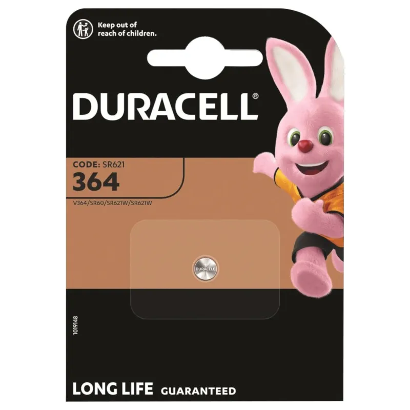 Baterija (Duracell) Silver Battery 364 | SR621SW | SR60 /1KOM