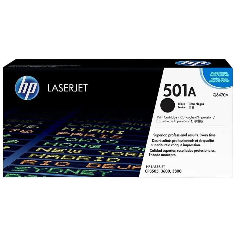 Toner (HP) Q6470A BK / 501A