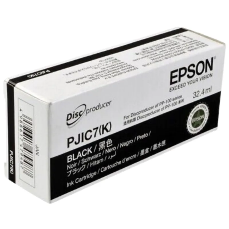 Tinta (Epson) PJIC-7 BK / C13S020693