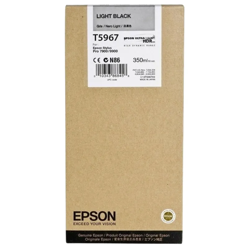 Tinta (Epson) T-5967 LBK / C13T596700