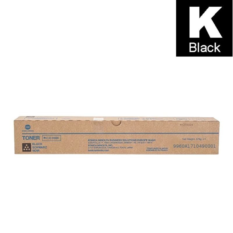Toner (Konica Minolta) MC-3100 BK / 9960A1710490001