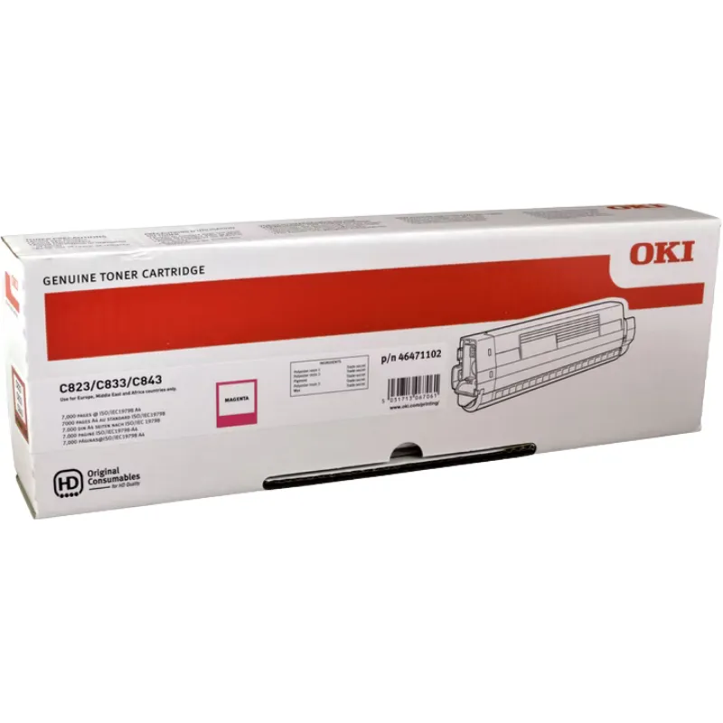 Toner (Oki) C-823 MA / 46471102