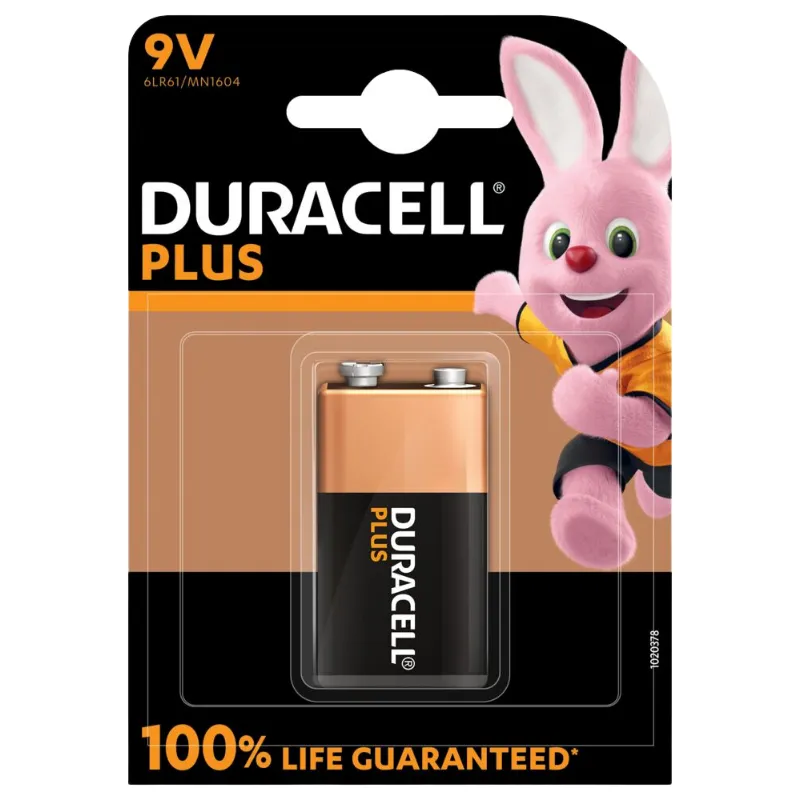DURACELL Plus 9V MN1604 1KOM