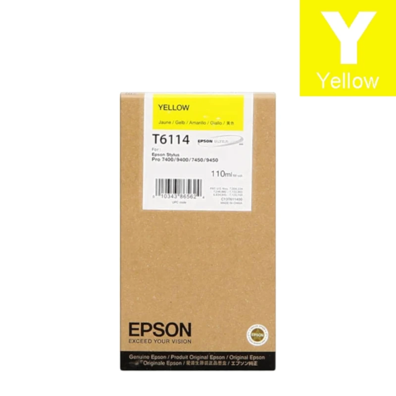 Tinta (Epson) T-6114 YE / C13T611400