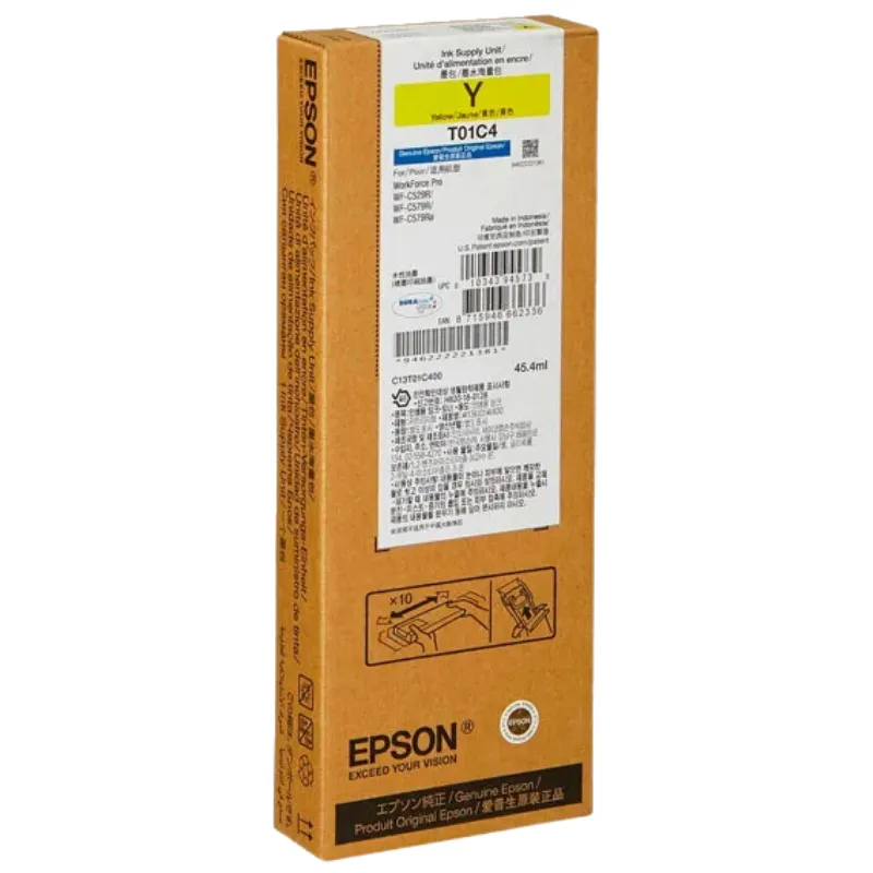 Tinta (Epson) T-01C4 YE / C13T01C400