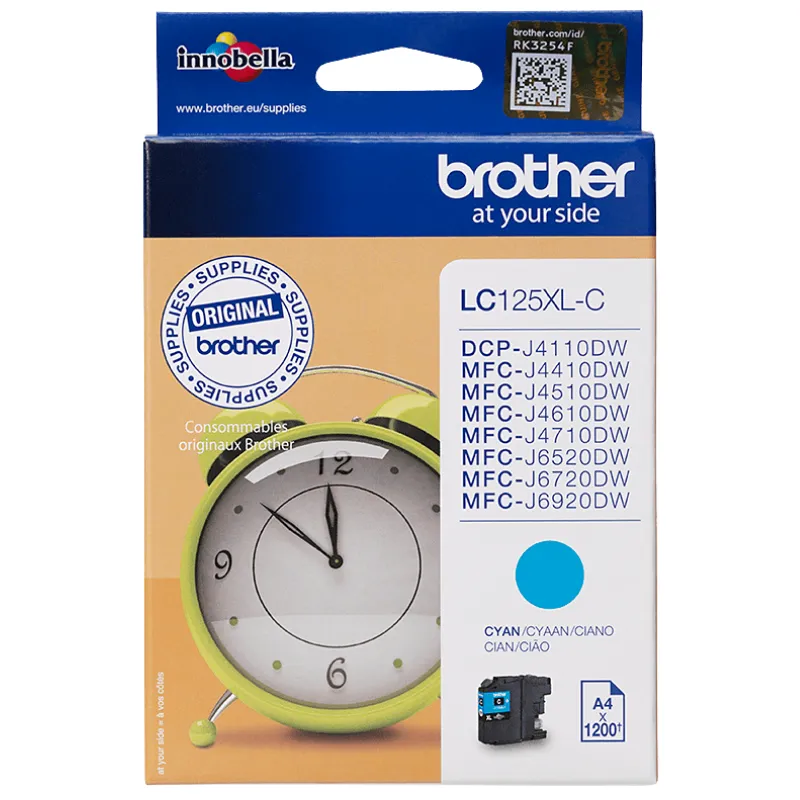 Tinta (Brother) LC-125 CY XL / LC125XLC