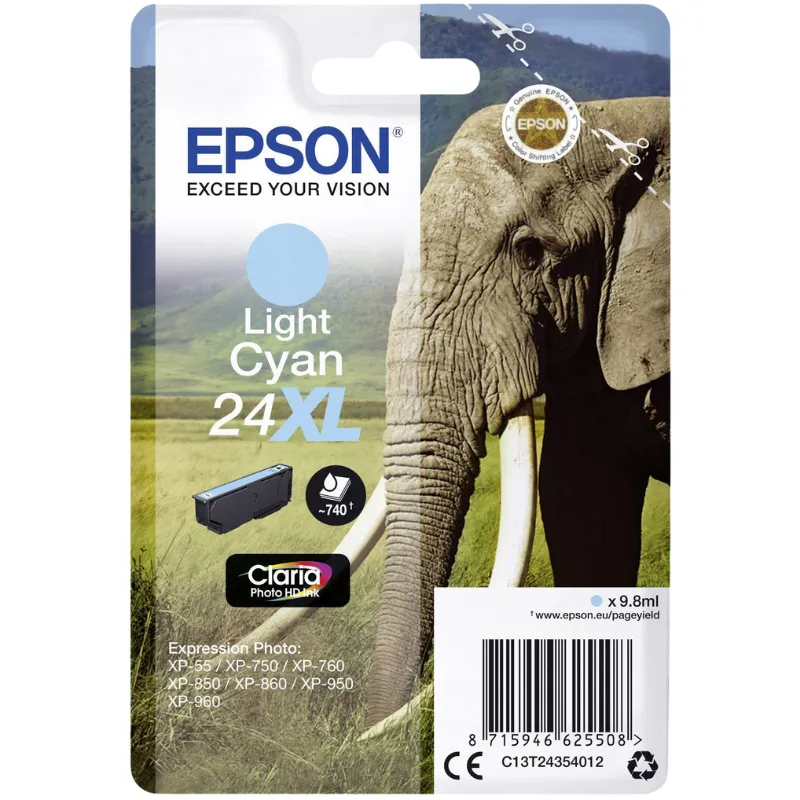 Tinta (Epson) T-2435 CY / C13T24354012