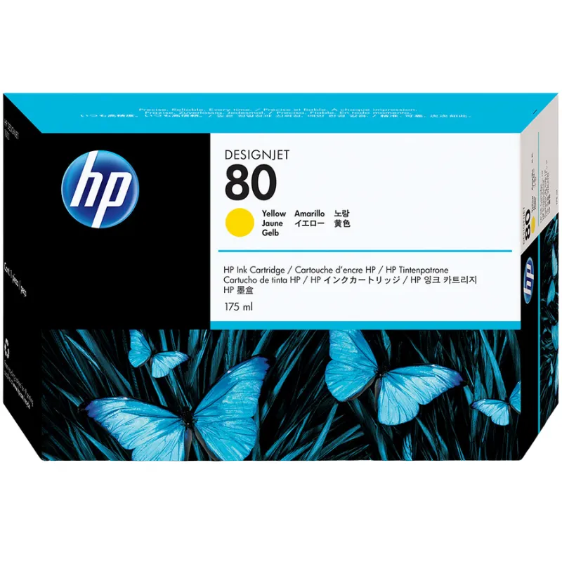 Tinta (HP) 80 YE / C4873A