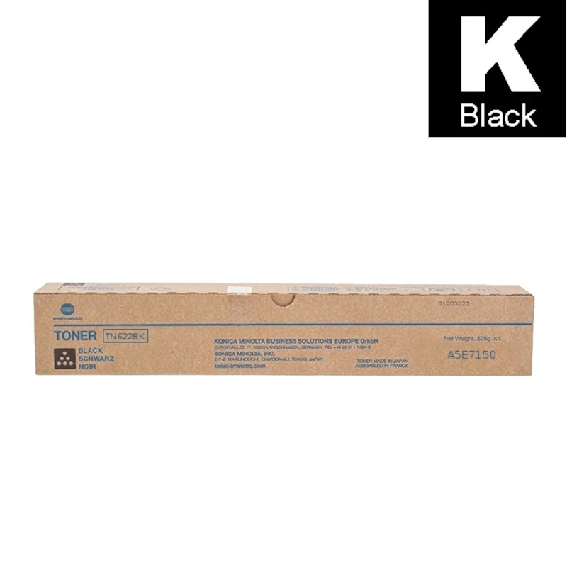 Toner (Konica Minolta) TN-622 BK / A5E7150