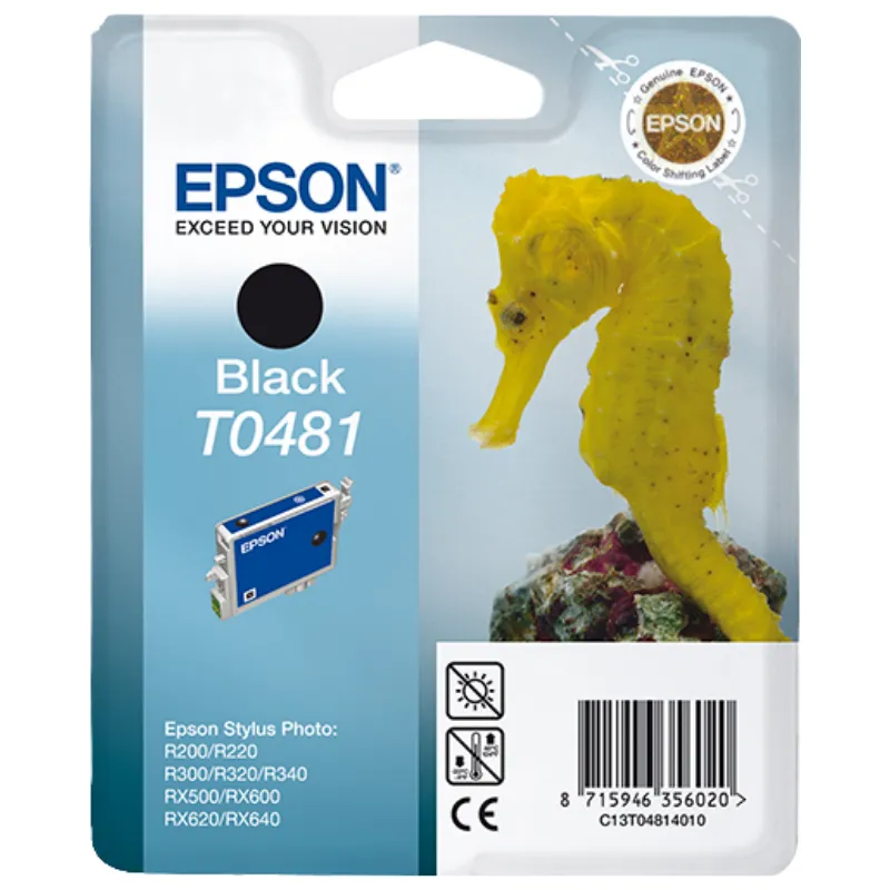 Tinta (Epson) T-0481 BK / C13T04814020