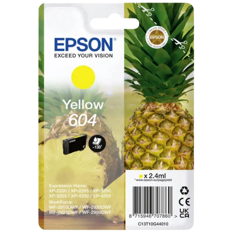 Tinta (Epson) 604 YE / C13T10G44010