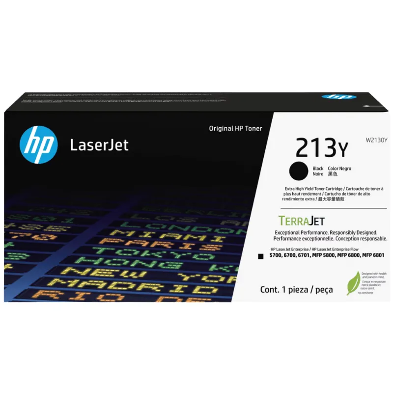 Toner (HP) W2130Y BK / 213Y