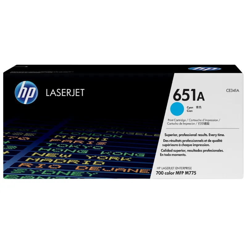 Toner (HP) CE341A CY / 651A