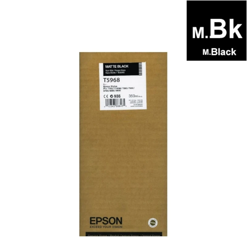 Tinta (Epson) T-5968 MBK / C13T596800