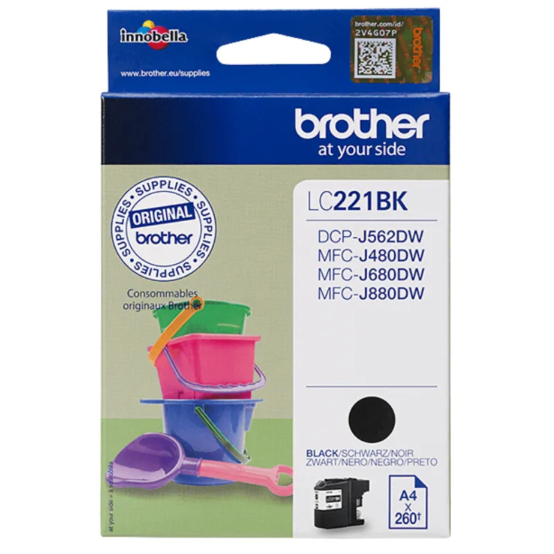 Tinta (Brother) LC-221 BK / LC221BK