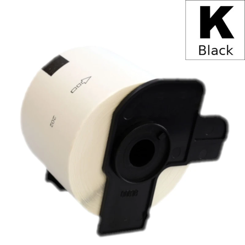 Etiketa Rola Zamjenska (Brother) DK-11202 BK|WH [62mm*100mm] / DK11202