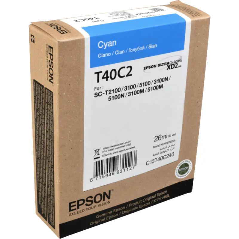 Tinta (Epson) T-40C2 CY / C13T40C240