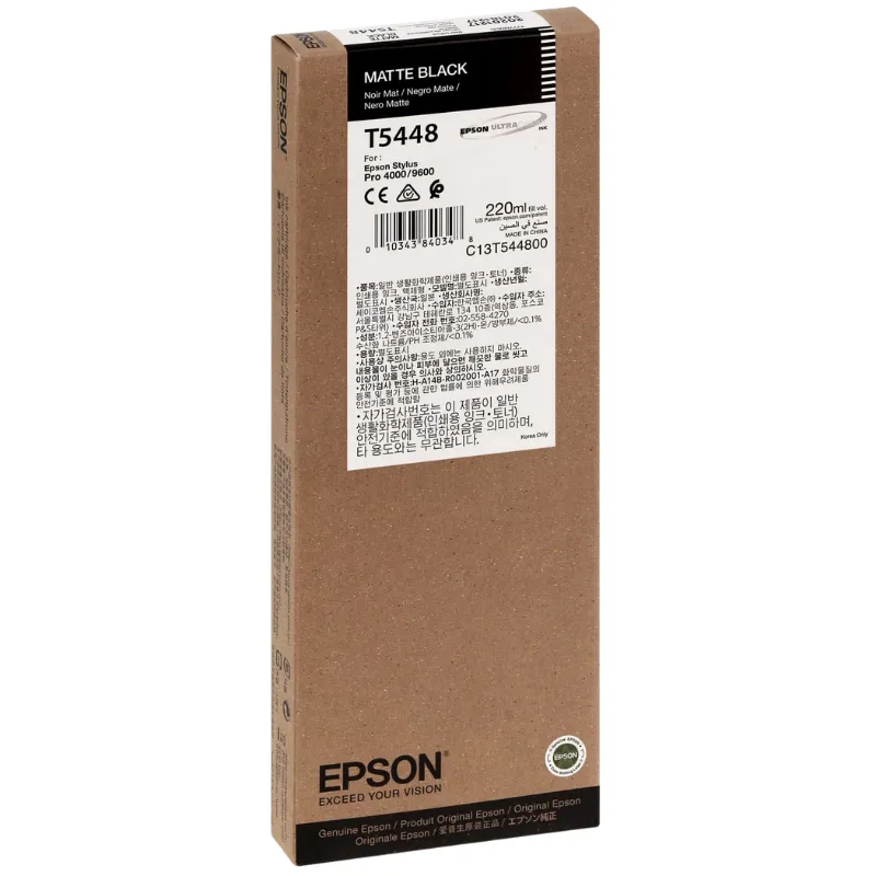 Tinta (Epson) T-5448 MBK / C13T544800