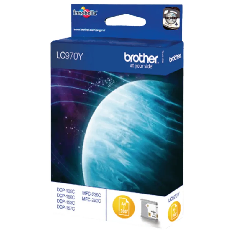Tinta (Brother) LC-970 YE / LC970Y