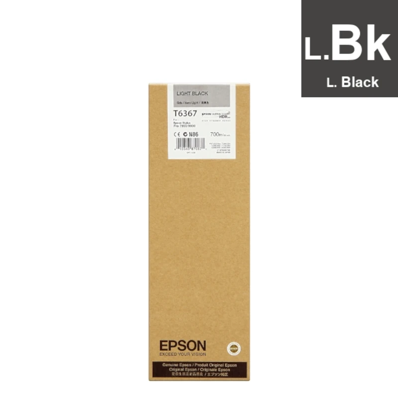 Tinta (Epson) T-6367 LBK / C13T636700