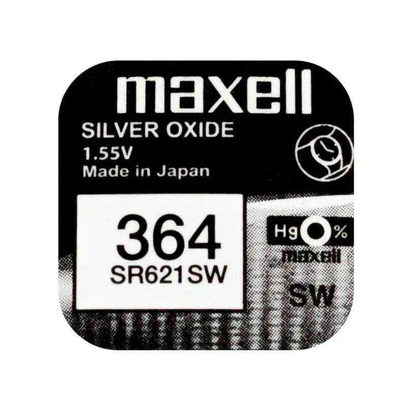 Baterija (Maxell) Silver Oxide 364 | SR621SW | SR60 /1KOM