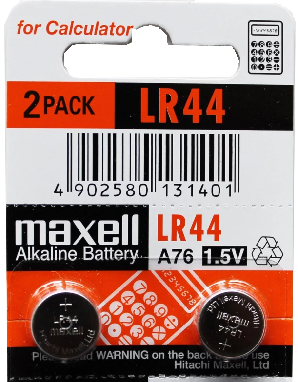 Baterija (Maxell) Cell Alkaline LR44 | A76 | AG13 /2KOM