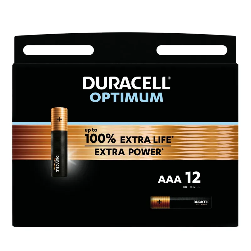 DURACELL Optimum AAA MN2400 12KOM