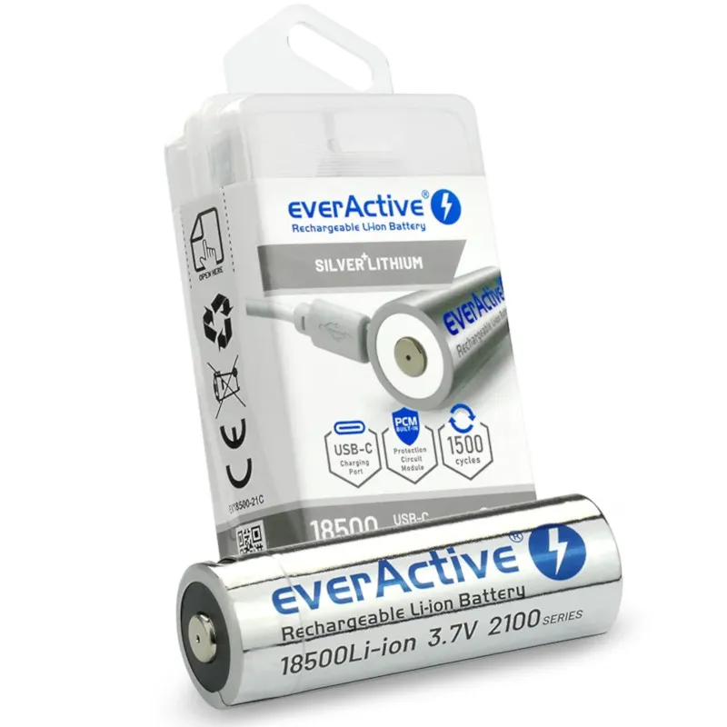 Baterija Punjiva (Everactive) Silver Lithium 18500 /1KOM