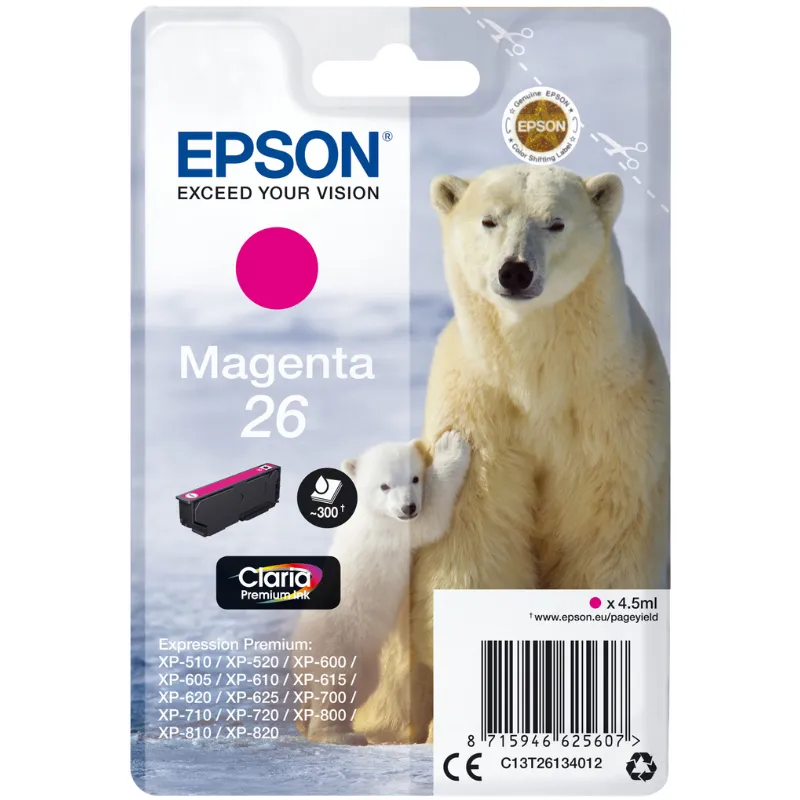 Tinta (Epson) T-2613 MA / C13T26134012
