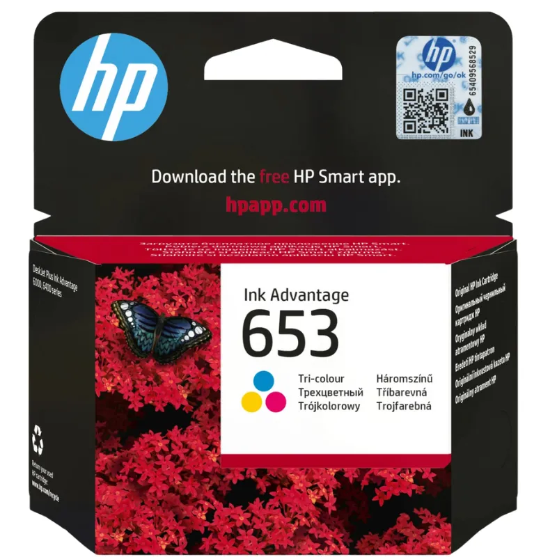 Tinta (HP) 653 CMY / 3YM74AE