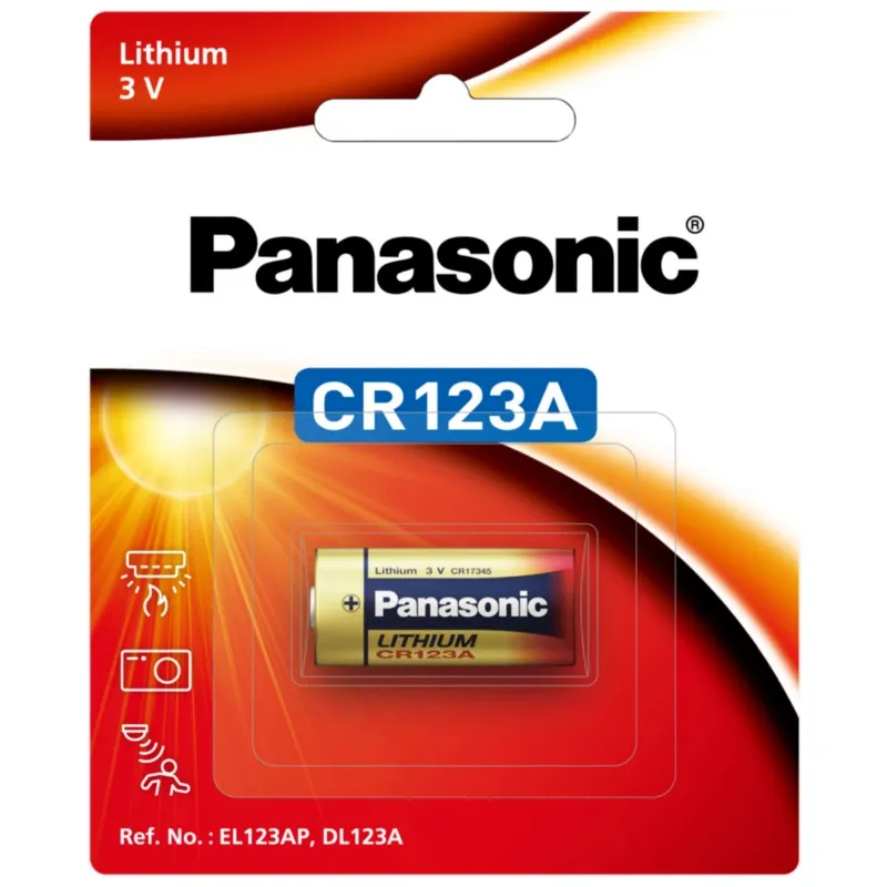 Baterija (Panasonic) Lithium Power CR123 | DL123 | 123 /1KOM