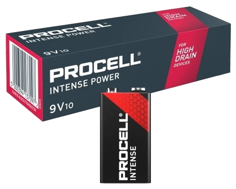 Baterija (Duracell) Procell Intense MN1604 | 6LR61 | 6F22 /1KOM