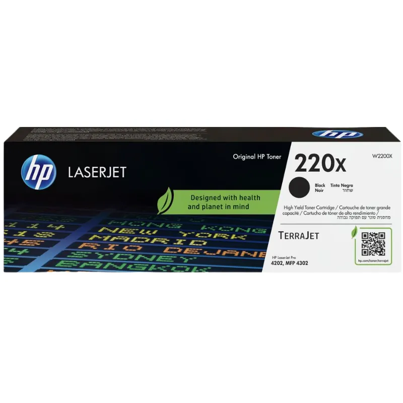 Toner (HP) W2200X BK / 220X