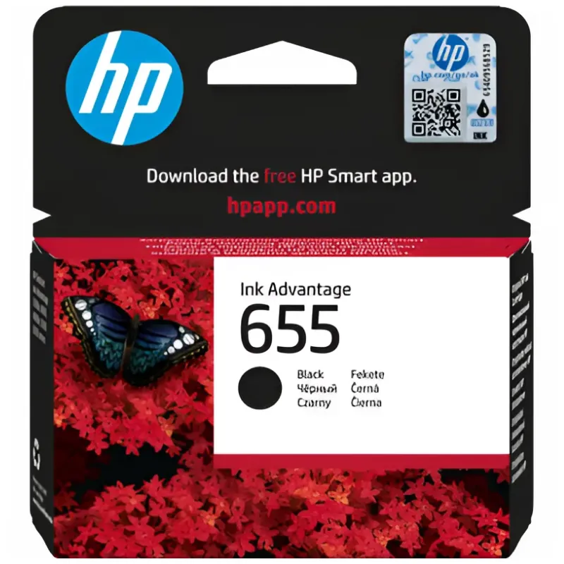 Tinta (HP) 655 BK / CZ109AE