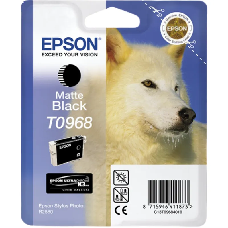 Tinta (Epson) T-0968 MBK / C13T09684010