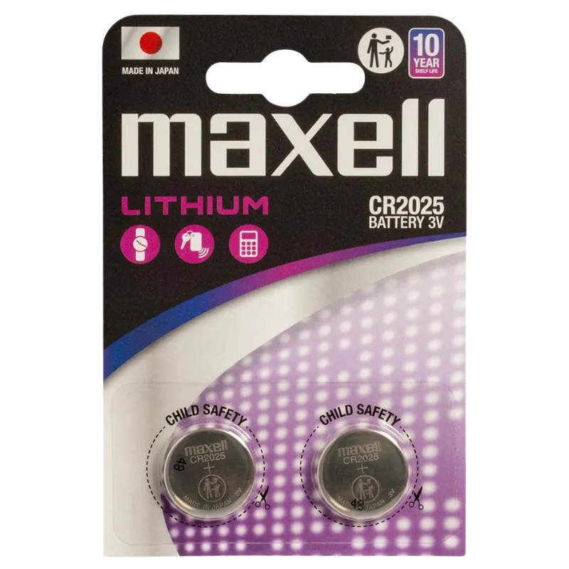 MAXELL Lithium CR2025 2KOM