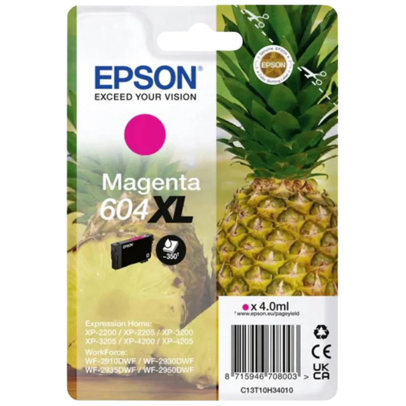 Tinta (Epson) 604 MA XL / C13T10H34010