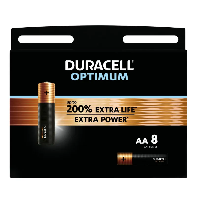 DURACELL Optimum AA MN1500 8KOM