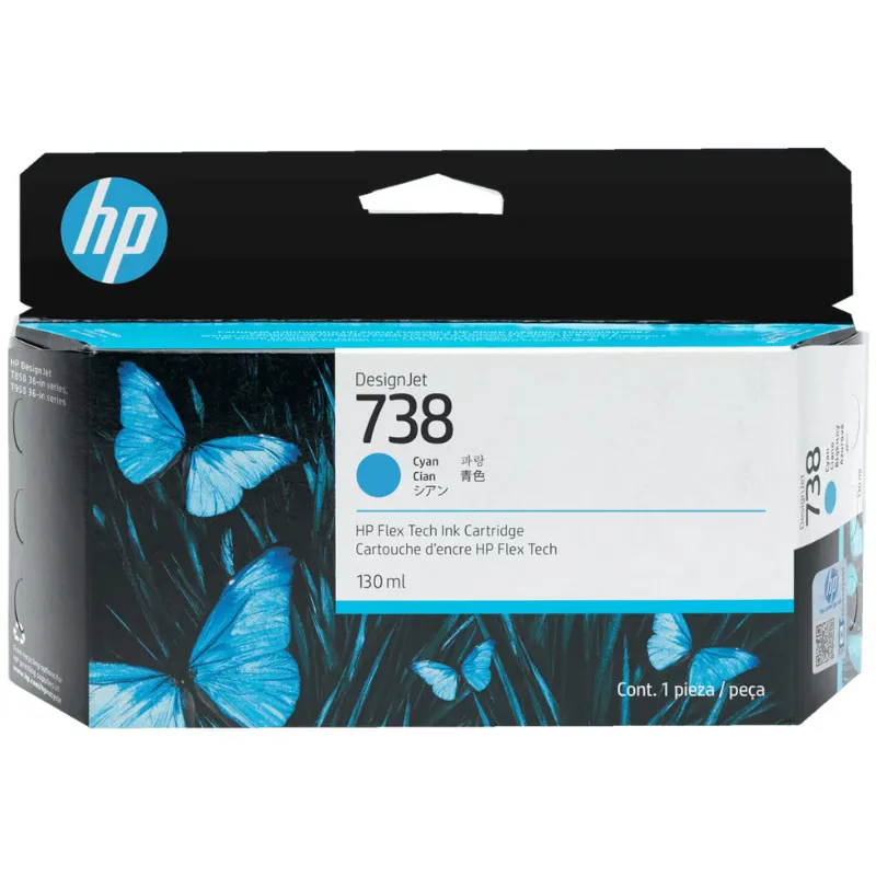 Tinta (HP) 738 CY / 498N5A