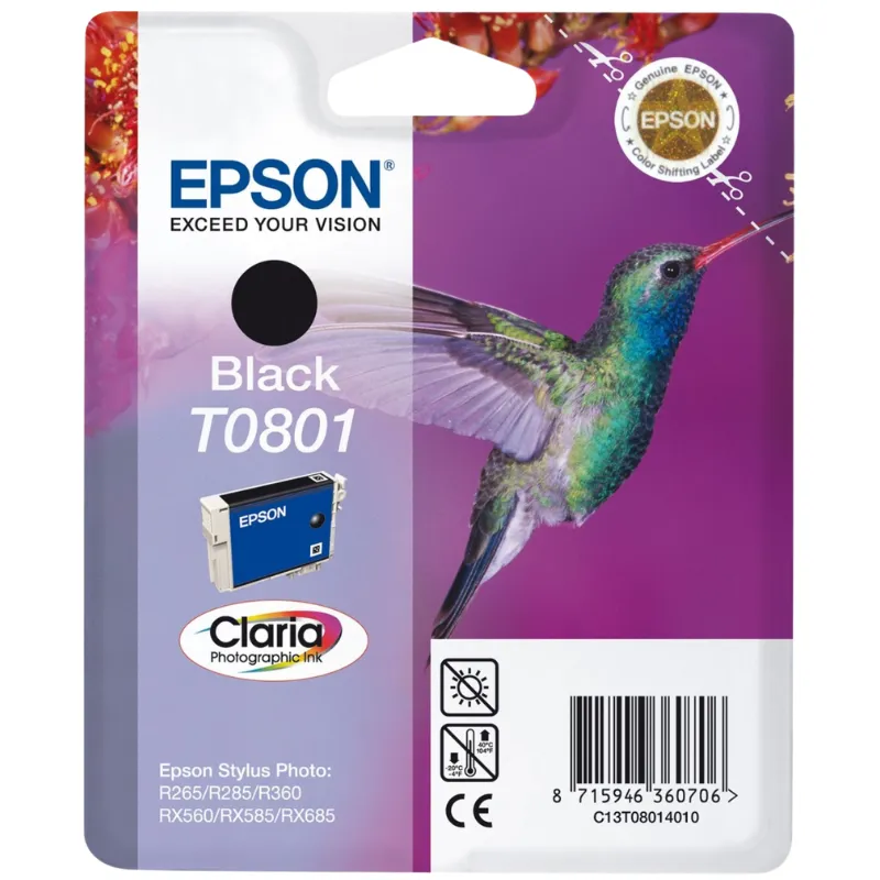 Tinta (Epson) T-0801 PBK / C13T08014011