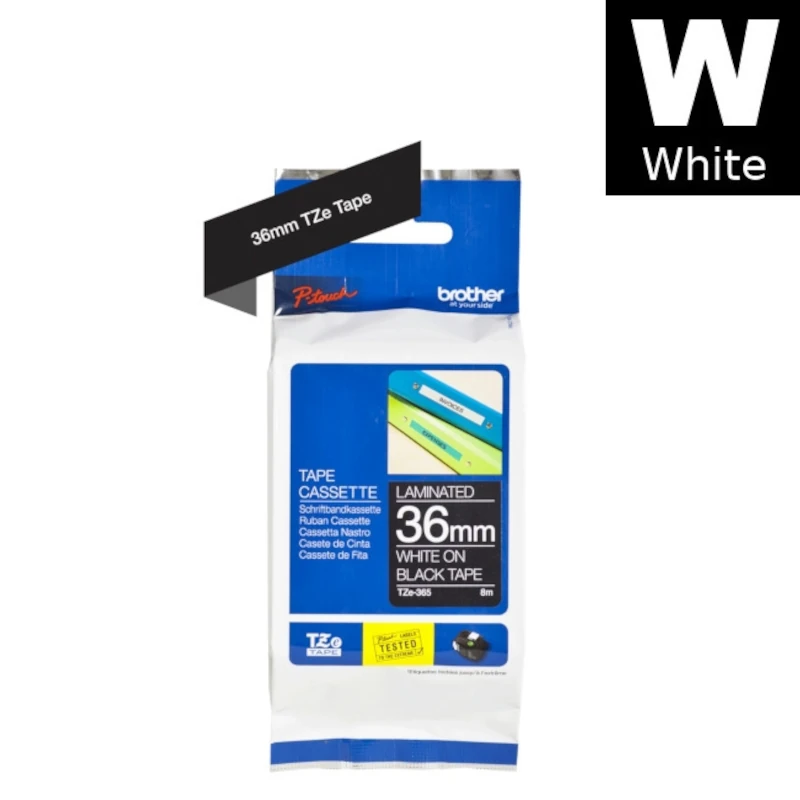 Traka Za Označavanje (Brother) TZE-365 WH|BK [36mm*8m] / TZE365