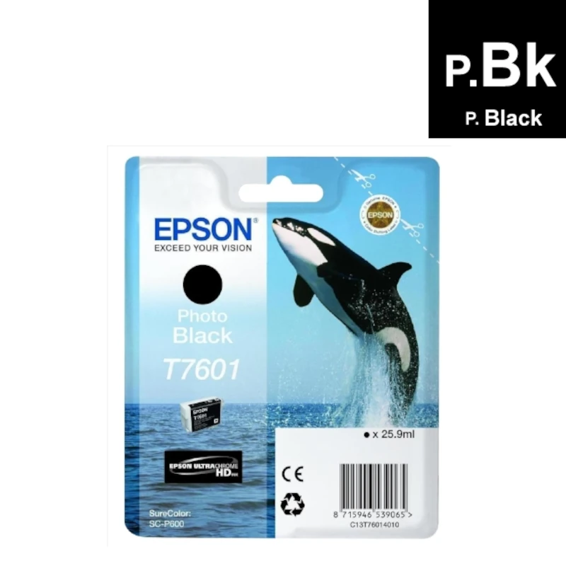 Tinta (Epson) T-7601 PBK / C13T760140
