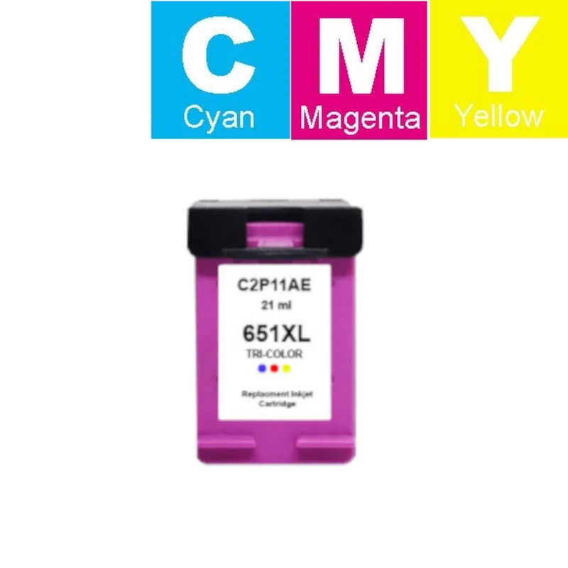 Tinta Zamjenska (HP) 651 CMY / C2P11AE