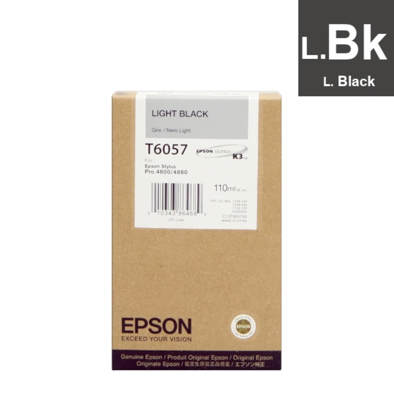 Tinta (Epson) T-6057 LBK / C13T605700