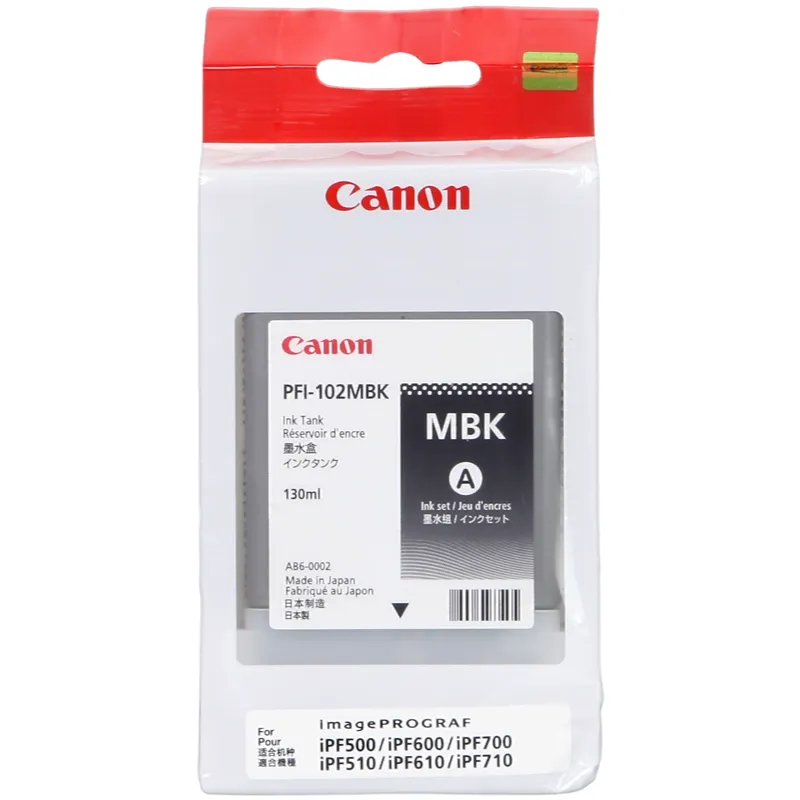 Tinta (Canon) PFI-102 MBK / 0894B001