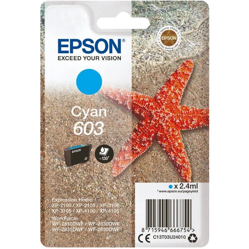 Tinta (Epson) 603 CY / C13T03U24010