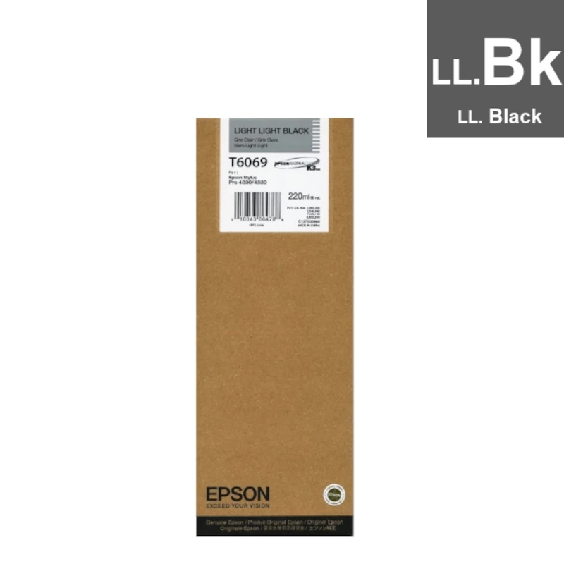 Tinta (Epson) T-6069 LLBK / C13T606900