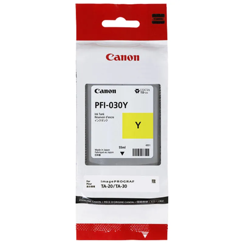 Tinta (Canon) PFI-030 YE / 3492C001